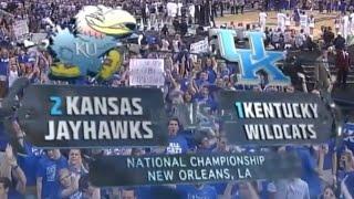 #1 Kentucky vs #6 Kansas Basketball Highlights (4/2/2012 - National Championship)