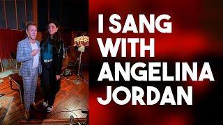 I sang with Angelina Jordan!!! #Angelinajordan