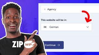 Create WordPress sites in different languages with ZipWP AI (9/10)
