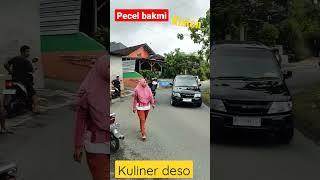 Pecel Bakmi kulineran deso Glodogan Klaten Selatan