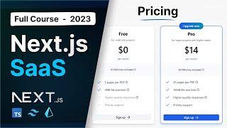 Build a Complete SaaS Platform with Next.js 13, React, Prisma, tRPC, Tailwind | Full Course 2023