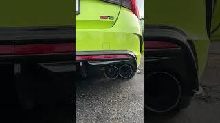 Custom exhaust system Skoda Octavia RS NX 2.0 TSI valves and control button SOUND and ACCELERATION