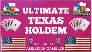 Ultimate Texas Holdem at Santa Fe Station in Las Vegas, Nevada! Playing 2 Hands at a Time!