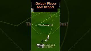 Unstoppable Golden Player ASH|VILLAIN Header Goal #shorts #scorematch2023