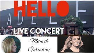 Hello - Adele Live Concert in Munich, Germany