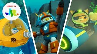 BEST Gup Transformations, Missions & Adventures ️ Octonauts | Netflix Jr