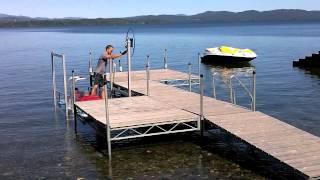 Kayak and Canoe Launch Port Lift by The Dock Doctors