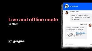 Gorgias 101: Live and Offline Mode in Chat