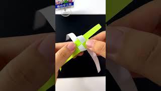 Let's make fun flip fun together. Parent-child crafts, homemade toys, origami toys, children's c