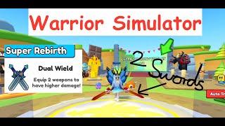 Warrior Simulator: How to equip more Pets and Weapons (no robux)