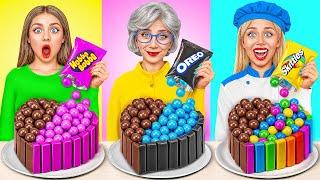 Me vs Grandma Cooking Challenge | Crazy Challenge by Candy DO