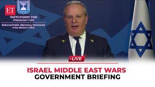 LIVE: Israeli government spokesman David Mencer gives update as Middle East conflict escalates