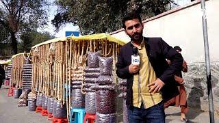 Seller of locale fresh jujubes and figs in Shahr Naw / فروشنده عناب و انجیر وطنی در شهر نو