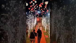 balloon blast | balloon entry | helium balloon entry #balloonblast #couple #entry #coupleentry