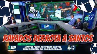  RAYADOS DERROTA A SANTOS EN SU PROPIA CASA Y PUDIERON SER MAS 