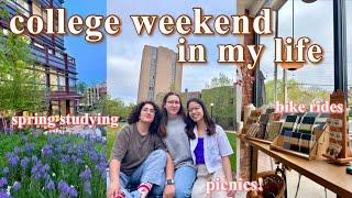 college weekend in my life at yale | productive, realistic, and fun!