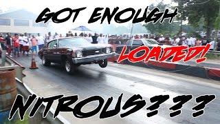 A TON OF NITROUS ON THIS CLEAN STREET CAR CHEVELLE!!