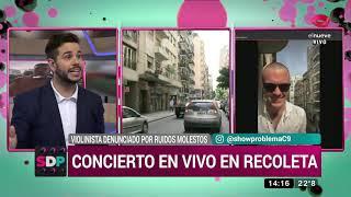 Valentín Juárez, el violinista que revoluciona Recoleta - El Show del Problema con Nico Magaldi