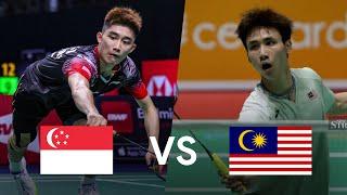 LEE Shun Yang (MAS) vs Jason Teh Jia Heng (SGP) | Badminton