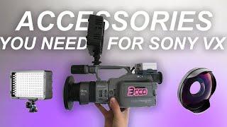 ACCESORIES YOU NEED FOR VX1000 / VX2000 / CAMCORDERS