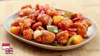 TETAP Garing! Resep AYAM ASAM MANIS: Sweet & Sour Chicken Ala Resto Chinese.