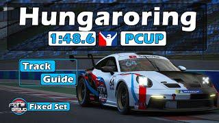 iRacing Porsche 992 Cup Hungaroring Track Guide - 1:48.6