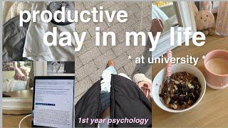 a productive day in my life at university | studying & finding balance 