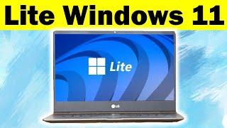 Windows 11 Lite Download, Install, Review | Tiny 11 22H2