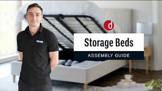 Assembly Guide For Storage Beds From Danetti