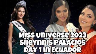 Miss Universe 2023 Sheynnis Palacios DAY 1 in Ecuador
