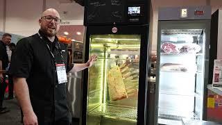 Stagionello Dry Aging Cabinet  | Omcan booth | RC show 2024