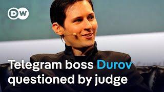 Can Durov be held responsible for what happens on Telegram? | DW News