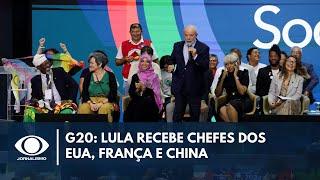 G20: Lula recebe chefes dos EUA, França e China