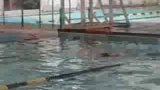 Ryan swims for Gold