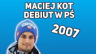 MACIEJ KOT DEBIUT W PUCHARZE ŚWIATA VILLACH 2007