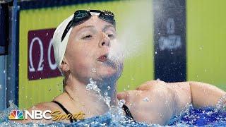 Lilly King clinches Olympic spot in historic 100m breaststroke final | NBC Sports