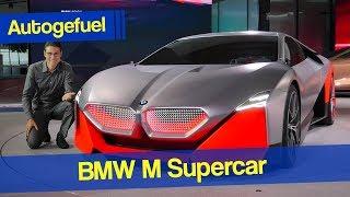 Does the next BMW M supercar look like a Lambo? BMW Vision M Next - Autogefuel