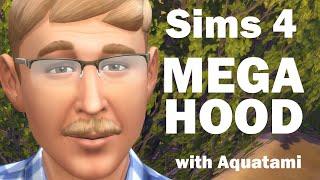 Sims 4 - MEGAHOOD - R4P1 - BFF Household