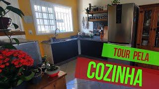 TOUR pela minha COZINHA + antes e depois dela | VIDA LOUCA DE CASADA