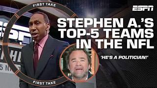 LIONS OVER KC, STILL!?  Jeff Saturday SLAMS Stephen's A-List with a 'C' grade  | First Take