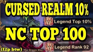 Cursed Realm (10%) and Nightmare corridor (top 100) Guide.