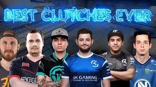 CS:GO - MELHORES CLUTCHES DA HISTÓRIA! (Best Clutches Ever)