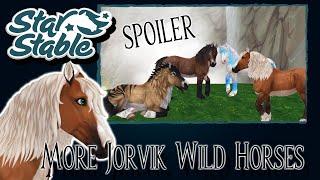 Unreleased Jorvik Wilds - Closer look on color and mane styles (released)