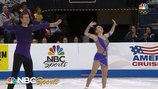 Denney and Frazier struggle in short program at 2020 Nationals I NBC Sports