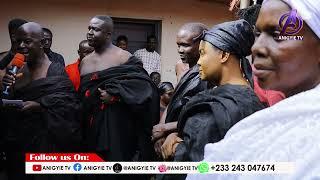 LOUISA ADINKRA SWEARING IN AS A QUEEN MOTHER (NANA YAA KYIRAA) AT DORMAA AHENKRO 