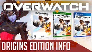 Overwatch: Origins Edition + Collector's Edition Pricing and Contents!