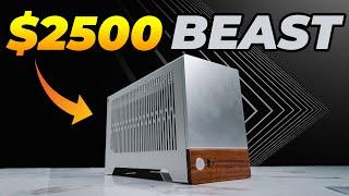 ULTIMATE SFF Creator PC with 2GB/s NAS Connection  Video, Photo & 3D | 20-Cores + RTX 4080Super