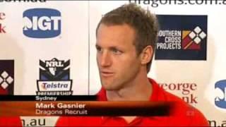 Gasnier returns to Dragons