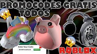 NUEVO! TODOS LOS PROMOCODES GRATIS DE ROBLOX (AGOSTO-SEPTIEMBRE 2020) EVENTO ROBLOX