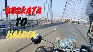 Kolkata to Haldia road trip 2022 me & Tiyasha | Oneday trip| Morning Ride #vlog